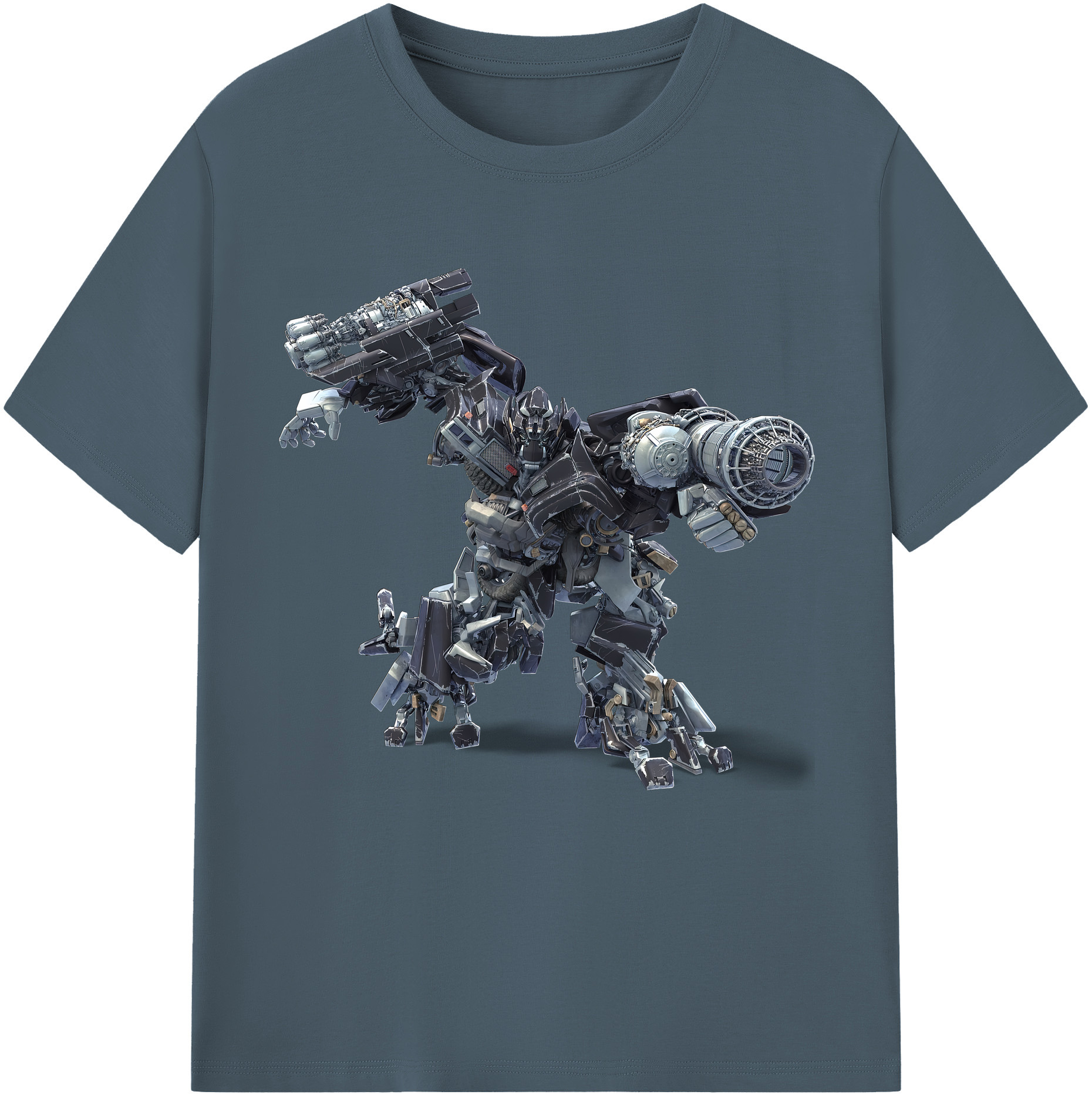 （画像用） Transformers トランスフォーマー 綿100％半袖Tシャツ（フロントプリント）